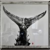 A02. Pete's Gyotaku limited edition tuna tail fish print. 41”h x 47”w 
